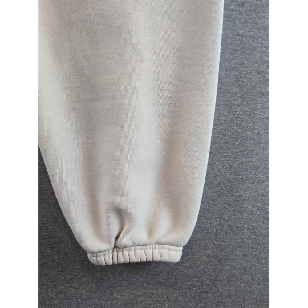 Fear of God Essentials Sweatpants Mens L Cream State Graphic Joggers Athleisure - Picture 12 of 16